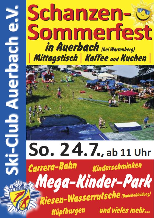 Sommerfest mit Kinder-Mega-Park